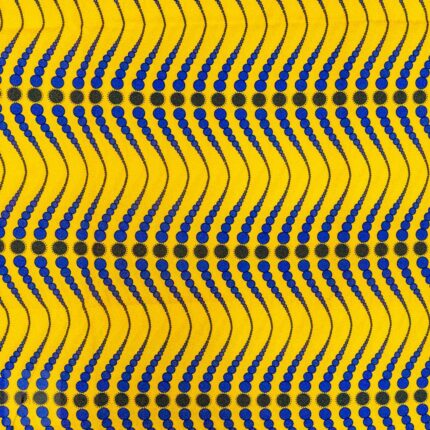 115CM PRINTED POLYESTER WAX