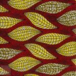 115CM PRINTED POLYESTER WAX