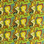 115CM PRINTED POLYESTER WAX