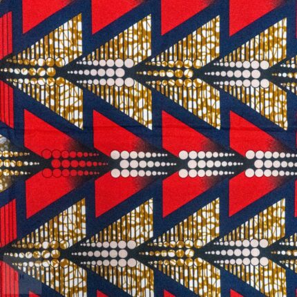 115CM PRINTED POLYESTER WAX