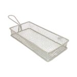 CHROME FRYER CHIP BASKET W/HANDLE