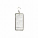 CHROME FRYER CHIP BASKET W/HANDLE - Image 2