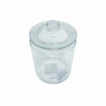 REGENT ROUND GLASS CANISTER WITH GLASS LID 2L - Image 2