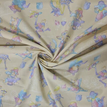 100% COTTON PRINTED KIDZ DELIGHT PARTY-ALLOVER