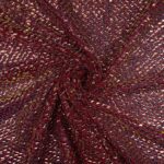 SEQUINS TULLE - MAROON - Image 2