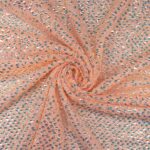 SEQUINS TULLE - PEACH - Image 2