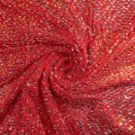 SEQUINS TULLE - RED - Image 2