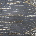 BRIDAL WEAR- BLACK/GOLD - Image 2