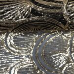 BRIDAL WEAR- BLACK/GOLD - Image 3