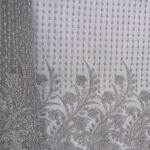 BEADED FABRIC GREY - Image 2