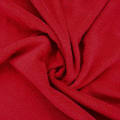 D/SIDE POLYESTER TOWELLING (150CM)(RED)