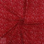 USA DIGITAL COTTON CRAFT PAISLEY BANDANA POPPY RED - Image 2