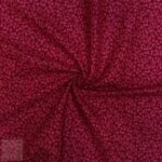 USA DIGITAL COTTON CRAFT CHERRY BLOOMS BURGUNDY - Image 2