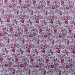 LIBERTY 100% COTTON QUILTING 949 MAMIE FLOWER A