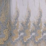 KOREAN TULLE P/D STONEBLUE AND CREAM - Image 2