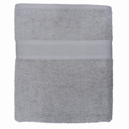 AMARI BATH SHEET 90X150-METAL GREY