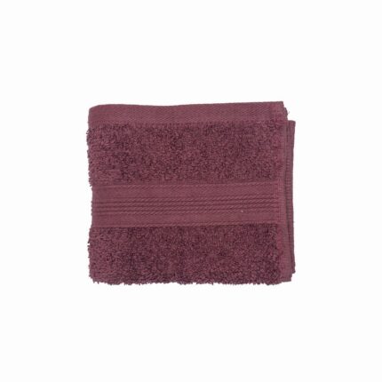 AMARI GUEST TOWEL 30X50-BURGANDY