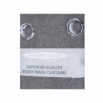 APOLLO SLUBBED BLOCKOUT 230X223 EYELET - DARK GREY