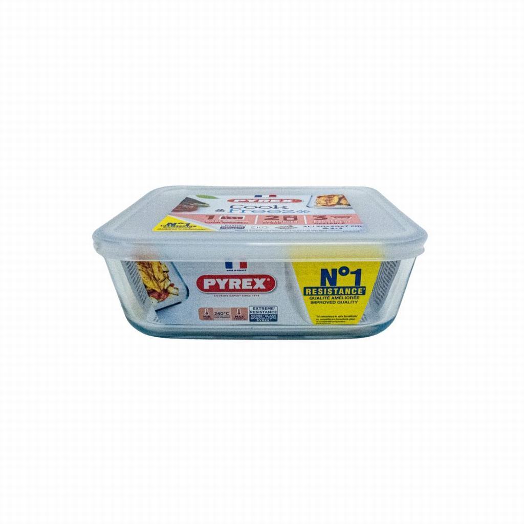 AWG2D219P231.jpg PYREX COOK & FREEZE SQUARE 2LT - Image 1