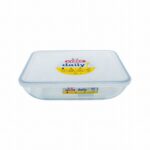 PYREX DAILY RECT DISH W/PLASTIC LID 2.25L - Image 2