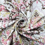 140CM BEGONYA FLOWER UPHOLSTERY FABRIC - Image 3