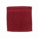 BRISTOL EGYPTION FACE CLOTH-BURGANDY
