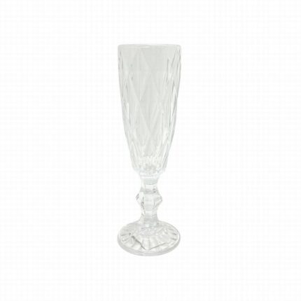 CHAMPAGNE GLASS CLEAR