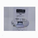 MICROFIBRE 90GSM COMBO QN 3PC -WHITE