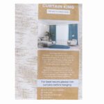 READY MADE CHEVRON 230X218 TAPED - CREAM