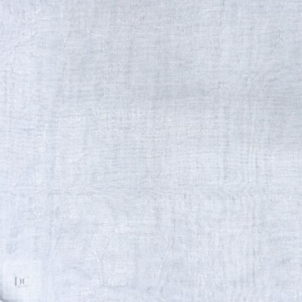 MARBLE LEAF SHEER TAPED 500X218CM - SILVER