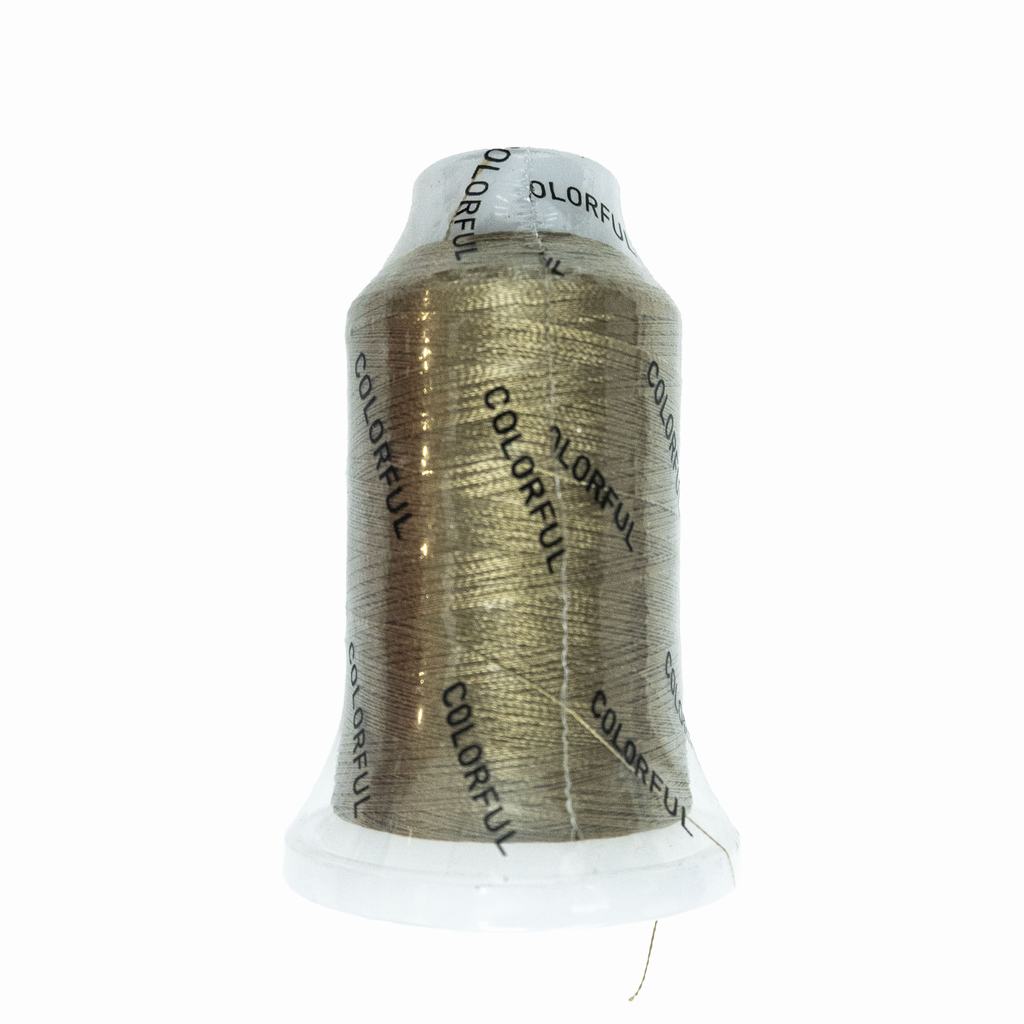 ETC5F1186231.jpg EMBROIDERY THREAD 1000M - JUNGLE BROWN - Image 1