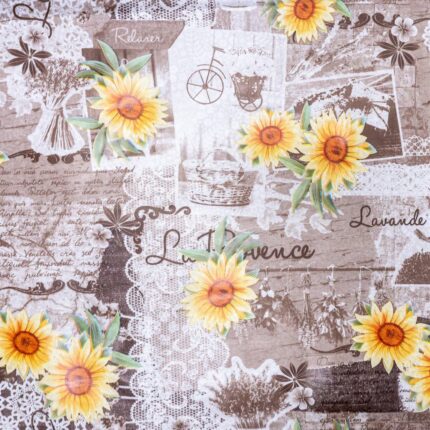 137CM PVC DOUBLE/S PRINTED