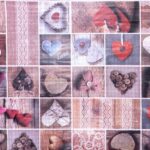 137CM PVC DOUBLE/S PRINTED