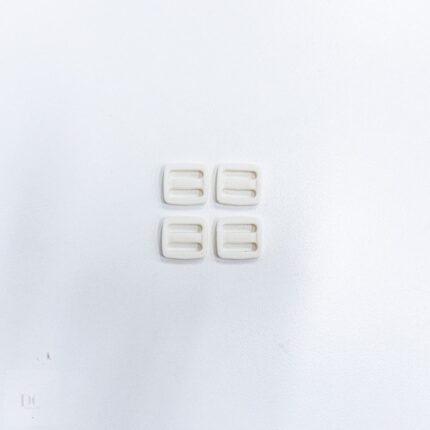 PLASTIC FASTNERS STRAP ADJUSTER WHITE