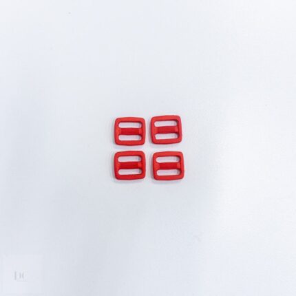 PLASTIC FASTNERS STRAP ADJUSTER 20MM RED