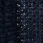 150CM RUFFLED LACE (NAVY)