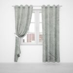 280CM MAZEY CURTAINING - TITANIUM - Image 2