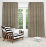 280CM VIRGO CURTAIN - GILT - Image 2