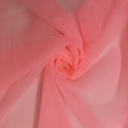 300CM QLTY TURKISH POLYESTER HAYAL TULLE - NEON PINK
