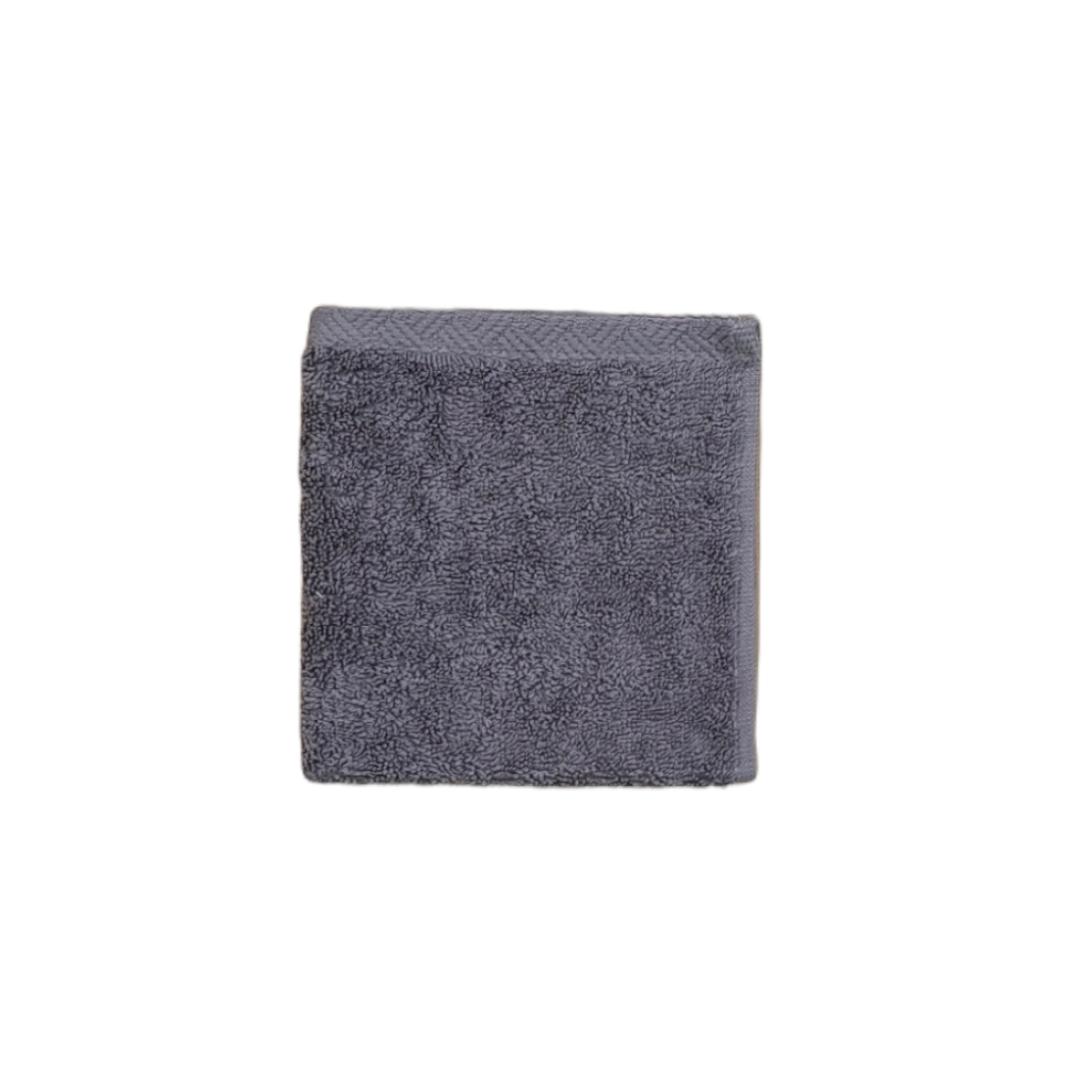 IGFC5FCH.jpg 30X30 INDULGENCE FACE CLOTH - CHARCOAL CLOUD - Image 1
