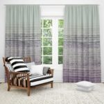 PRINTED CURTAIN JAQUARD - PURPLE - Image 2