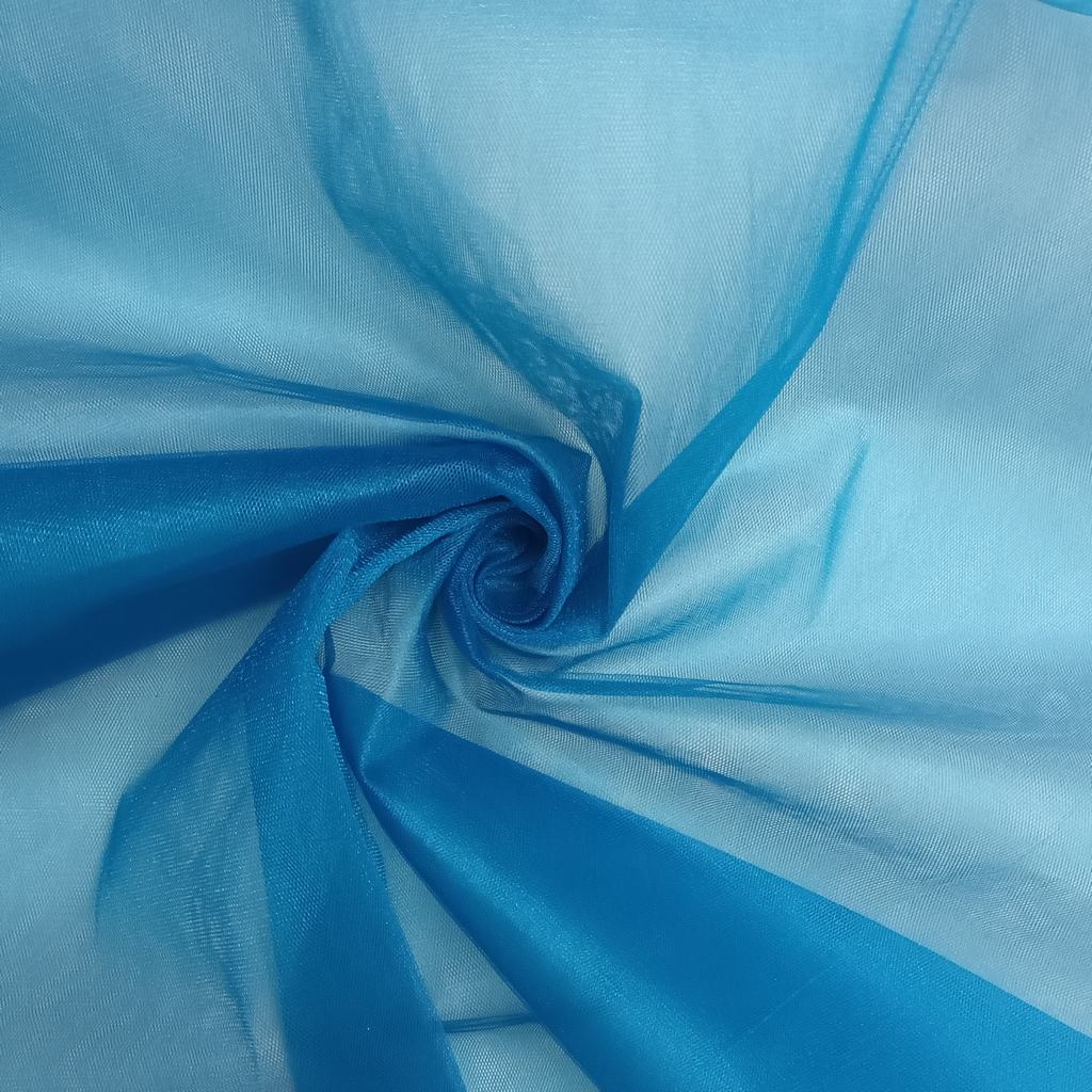 KRISTAL5FMORROCAN20BLUE231.jpg 300CM QLTY TURKISH POLYESTER TULLE - MORROCAN BLUE - Image 1