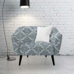 140CM EDEN GARDEN GATE BLACK POLYLINEN - Image 2