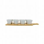 BOWLS SET WITH PADDLE BOARD 5PC