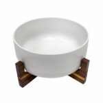 SALAD BOWL + WOODEN STAND - Image 2