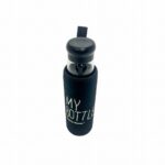 GLASS WATER BOTTLE WITH RUBBER COVER - Image 6