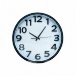 WALL CLOCK WHITE