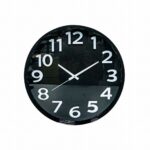 WALL CLOCK BLACK
