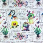 150CM PRINTED VINYL - BLOMME AFRIKAANS - Image 2