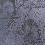 140CM VELVET UPHOLSTERY-VIOLET PRINT 21